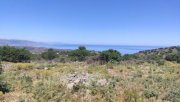Kounali Kreta, Kounali: Baugrundstück mit Meerblick in ruhigem Dorf zu verkaufen Grundstück kaufen